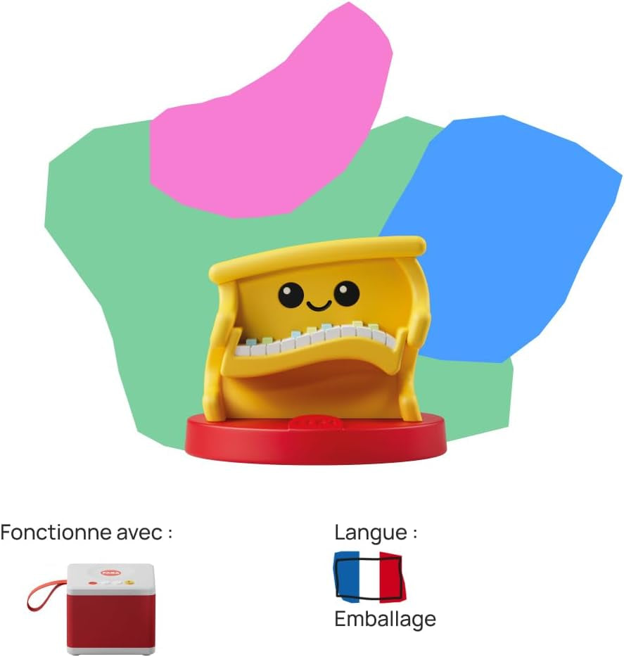 - Personaje sonoro, música clásica de piano, juguete, contenidos de aprendizaje para niños a partir de 0 años, versión francesa, FFF30013 Juguetes Bebe Naty Shop