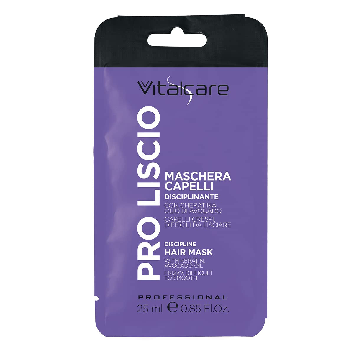 | PRO Smooth - Mascarilla Capilar Disciplinaria de Queratina y Aceite de Aguacate para Cabello Rizado, Rebelde y Difícil 25ml Naty Shop Mascarilla Capilar Default Title
