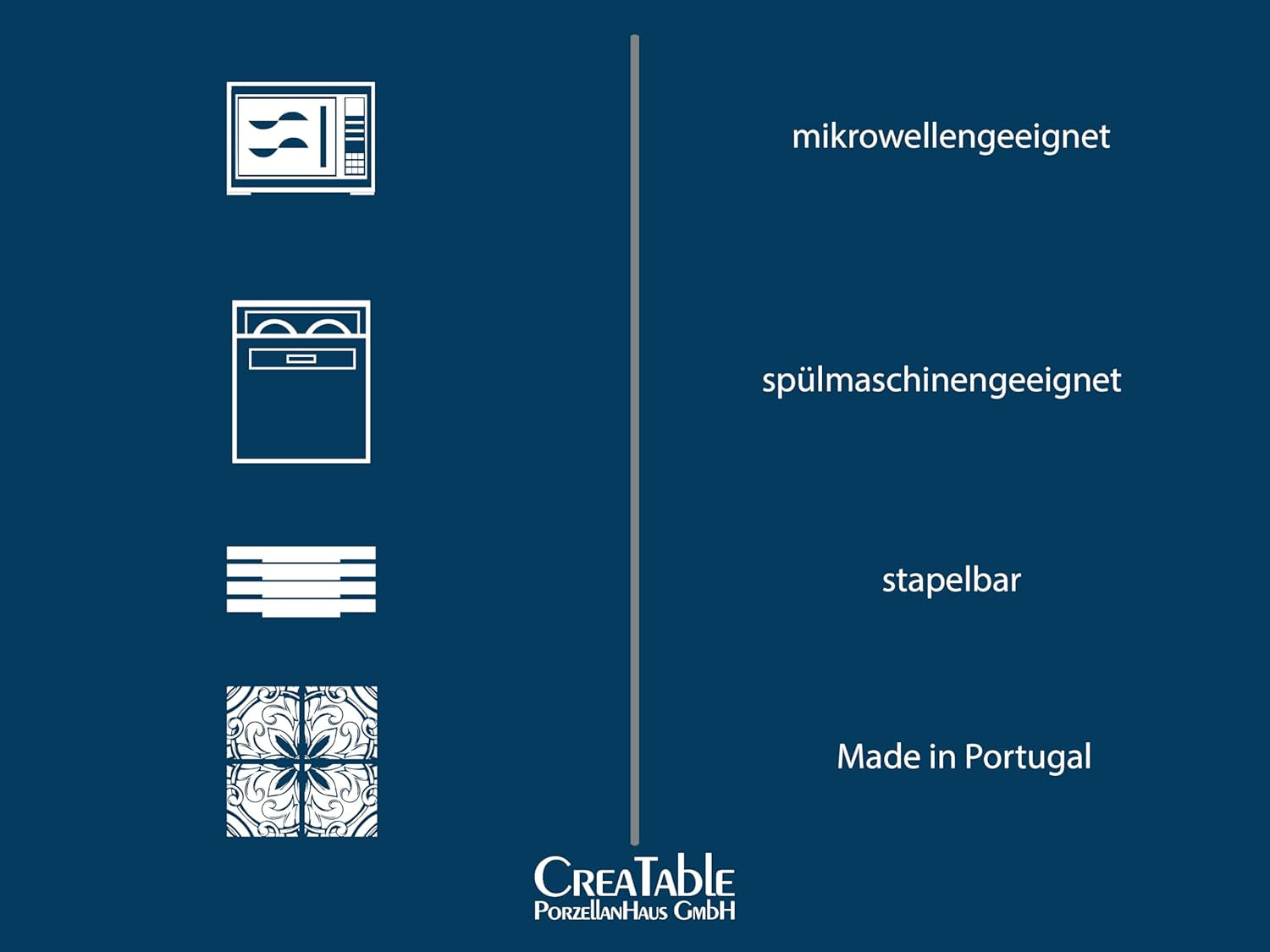 CreaTable, 21249, Serie Natura Organic RUSTY, Vajilla de 12 Piezas para 4, Juego de Platos de Porcelana, Apto para Lavavajillas y Microondas, Fabricado en Europa