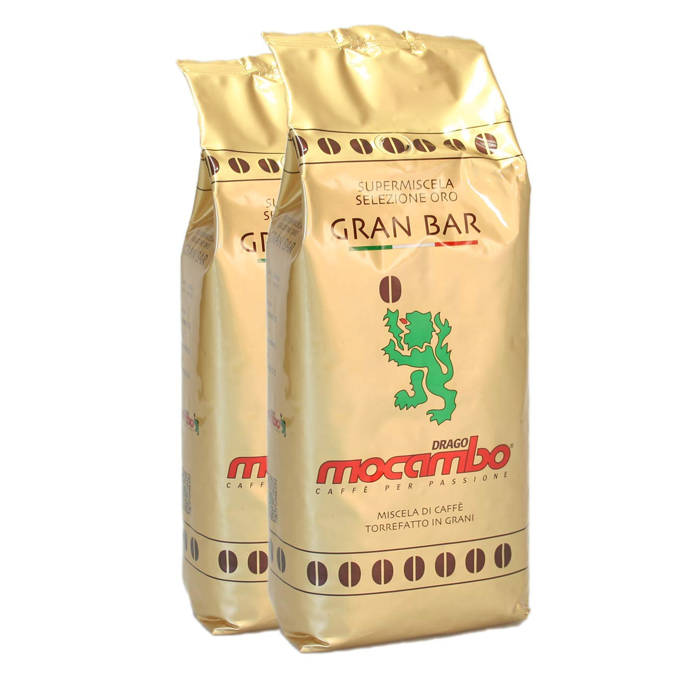 2x Gran Bar 2x1kg café en grano