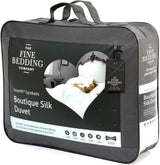Edredón de seda boutique Ropa de cama de lujo lavable a máquina (13,5 tog doble) Naty Shop Quilts & Comforters Cama individual de 4,5 tog
