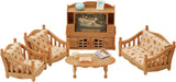 5716 Casa de Pueblo con Ático - Casa de Muñecas y Salón de Casa de Campo L5339 - Muebles de Casa de Muñecas, 30 x 50 cm, 1 Pieza (1 Paquete), Hecho de Plástico