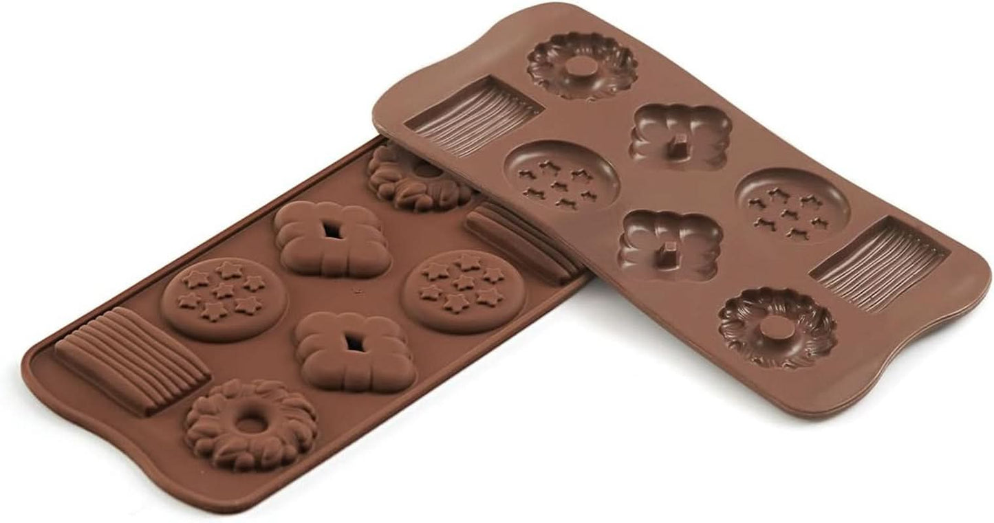 Silikomart 22.125.77.0065 SCG25, Choco Biscuit Cocina Naty Tienda