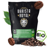 BARISTA ROYAL Bio Kaffeebohnen 1kg "Selección Especial" | Frische Kaffeebohnen directamente recibido | 70% Arábica, 30% Robusta Café ganze Bohnen | Ideal para máquinas totalmente automáticas y de filtrado.