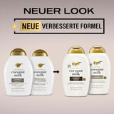 Champú con leche de coco OGX (385 ml), efecto hidratante Ducha y baño Naty Shop