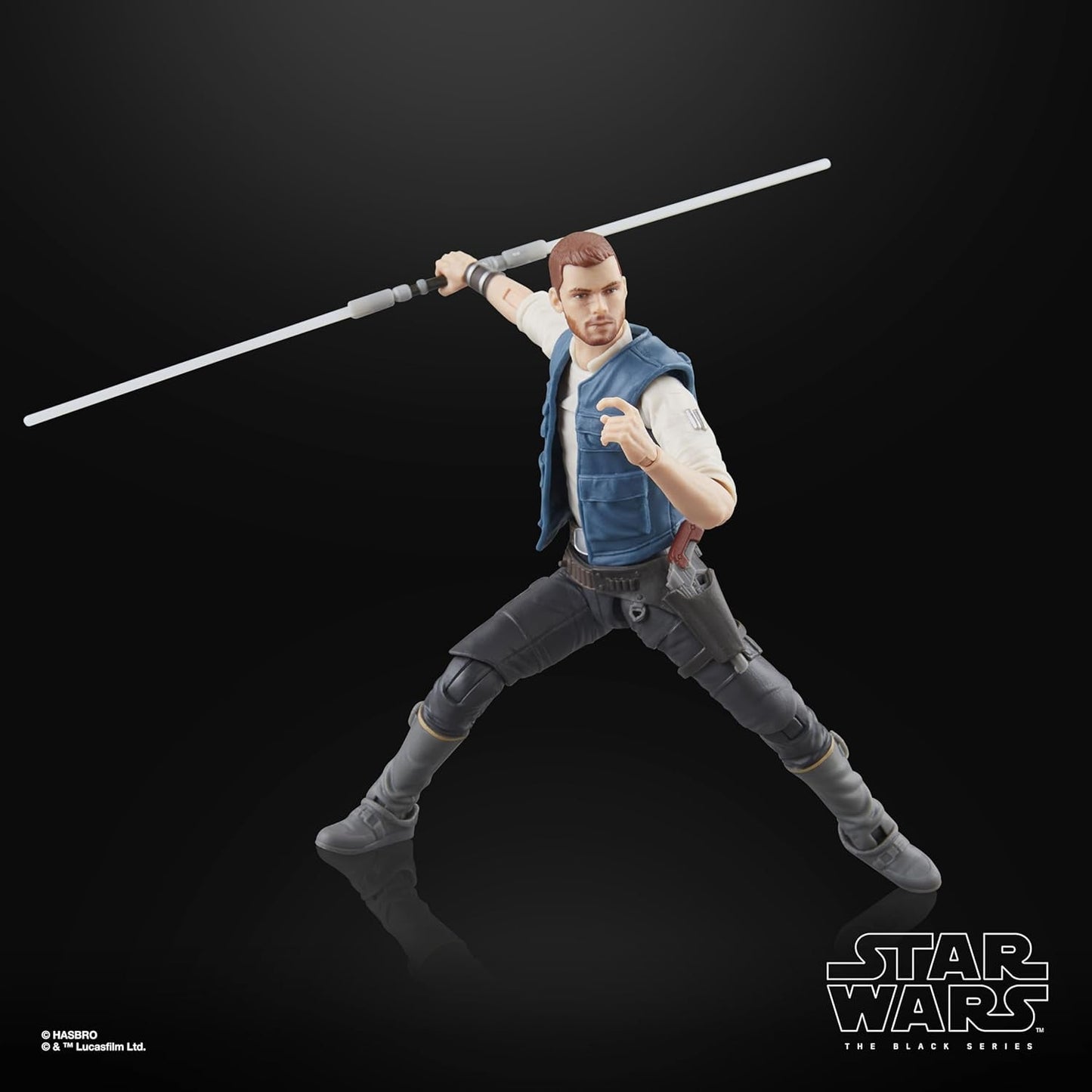 Star Wars Black Series Cal Kestis, Turgle & Skoova Stev, Star Wars Jedi: Survivor Figuras de acción coleccionables (escala 15 cm) Figuras de acción Naty Shop