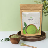 Bohyang Garden Matcha en polvo 100 g – Té verde premium de Corea del Sur | Finamente molido y rico en tradición | Para cafés con leche, batidos, repostería y rituales de cuidado personal | Matcha en polvo en bolsa con cierre