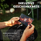 KOTÁNYI Set de regalo Grill Spices - 6er Carrier - Regalos para hombres - Grill Zubehör & Spice Set para jedes BBQ - Grill Zubehör inkl. Polvo Mágico - [¡Jetzt Geburtstagschenken für Männer bestellen!]