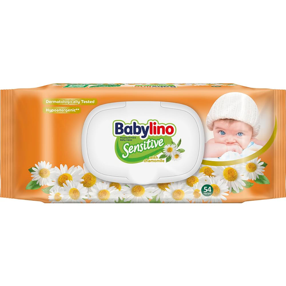 Toallitas para bebés sensibles, 0 % de fragancia, fórmula 98 % natural que restaura el equilibrio del pH de la piel, sello de frescura, 54 toallitas