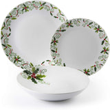 Excelsa SERV.TAV.18 PZ NAVIDAD ACEBO Weiß