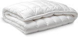 Edredón Fibra, 250 G, Microfibra, Suave, Sedoso, Para Camas De 100, 105 Y 110 Cm, Blanco, 180 X 220 Cm Naty Shop Edredones Y Edredones 180 X 220 Cm