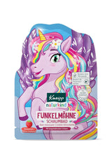 Kneipp Naturkind, aditivo de baño de unicornio para niños con sabor a frambuesa y aceite nutritivo de jojoba, 40 ml Ducha y baño Naty Shop