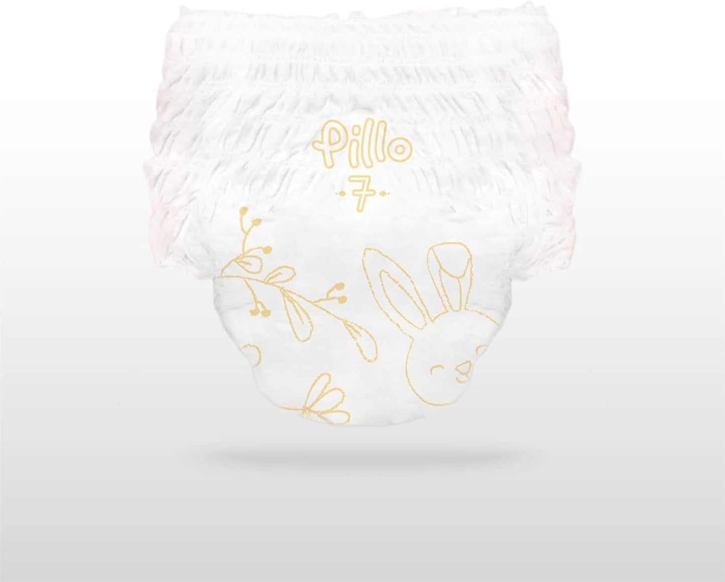 Pañales Pillo, Talla 7, 84 Piezas, 4 Paquetes de 21 Pañales Cada Uno, Talla 7 - XXL (15+ kg) - Pañales Para Bebé