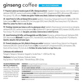 - 5 paquetes con 10 cápsulas de ginseng sin azúcar, 50 cápsulas 100% compatibles con la bebida Nespresso-System von Ginseng, sin gluten y sin lactose
