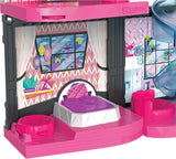 Zoobles Magic Mansion Casa de ensueño transformable de 6 habitaciones, tobogán y accesorios
