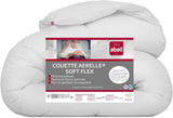 Edredón Soft Flex, poliéster, blanco, 240 X 260 cm Naty Shop Edredones y colchas 240 X 260 Cm