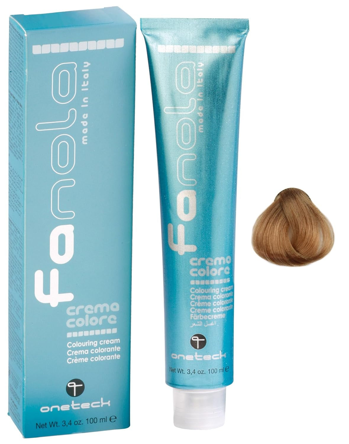 Fanola crema colore Crema colorante 7.0 Rubio, 100 ml