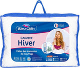 Bleu Calin Edredón de invierno para 1 persona, muy calentito, muy esponjoso - Microfibra - 140X200Cm Edredones y edredones Naty Shop