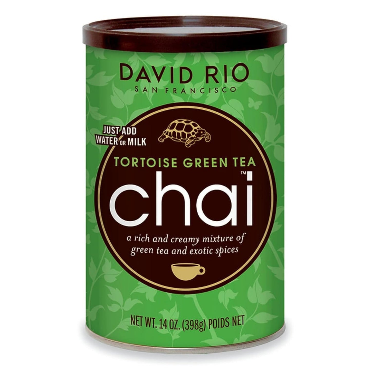 David Rio - Chai verde tortuga, caja (1 x 398 g)