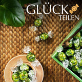 Lindt LINDOR Chocolate con Pistacho | Bolsa resellable de 1 kg | aprox. 80 bolas de chocolate con leche con relleno de crema de pistacho que se derrite en la boca | Paquete a granel, regalo de praliné