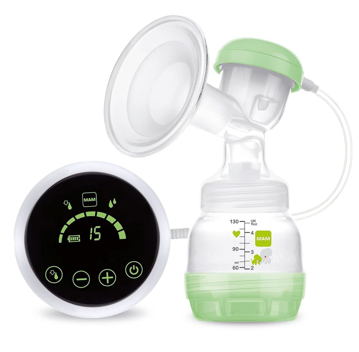 Extractor de leche manual MAM - extractor de leche cómodo y compacto para leche materna que incluye 1 biberón anticólicos MAM Easy Start Accesorios Alimentación y Lactancia Baby Naty Shop Extractor de leche 2 en 1