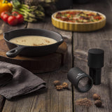 Molinillo de Especias Microplane Negro para Nuez Moscada, Canela, Haba Tonka, Pimienta Larga y Otras Especias Secas Molienda y Molinillos Naty Shop