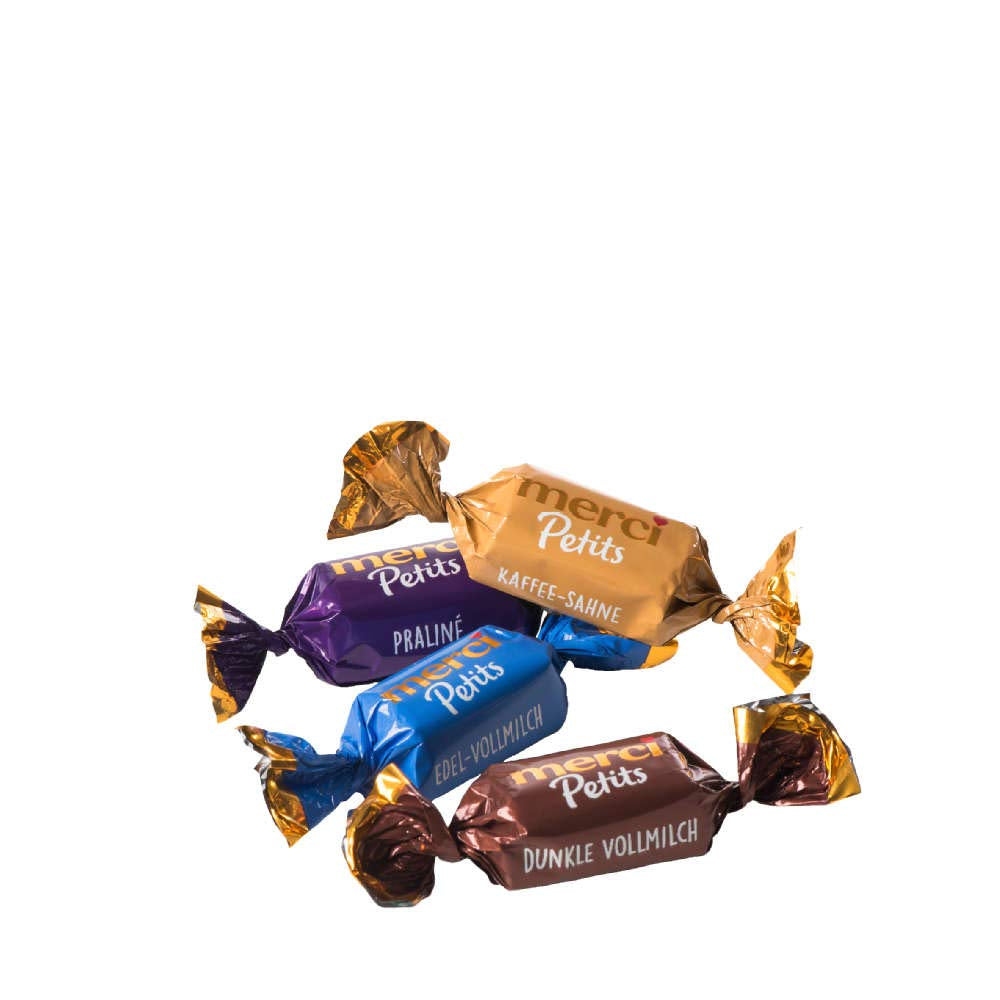 Colección Milk&Cream (1 x 125g) / Bombones finos en 4 surtidos
