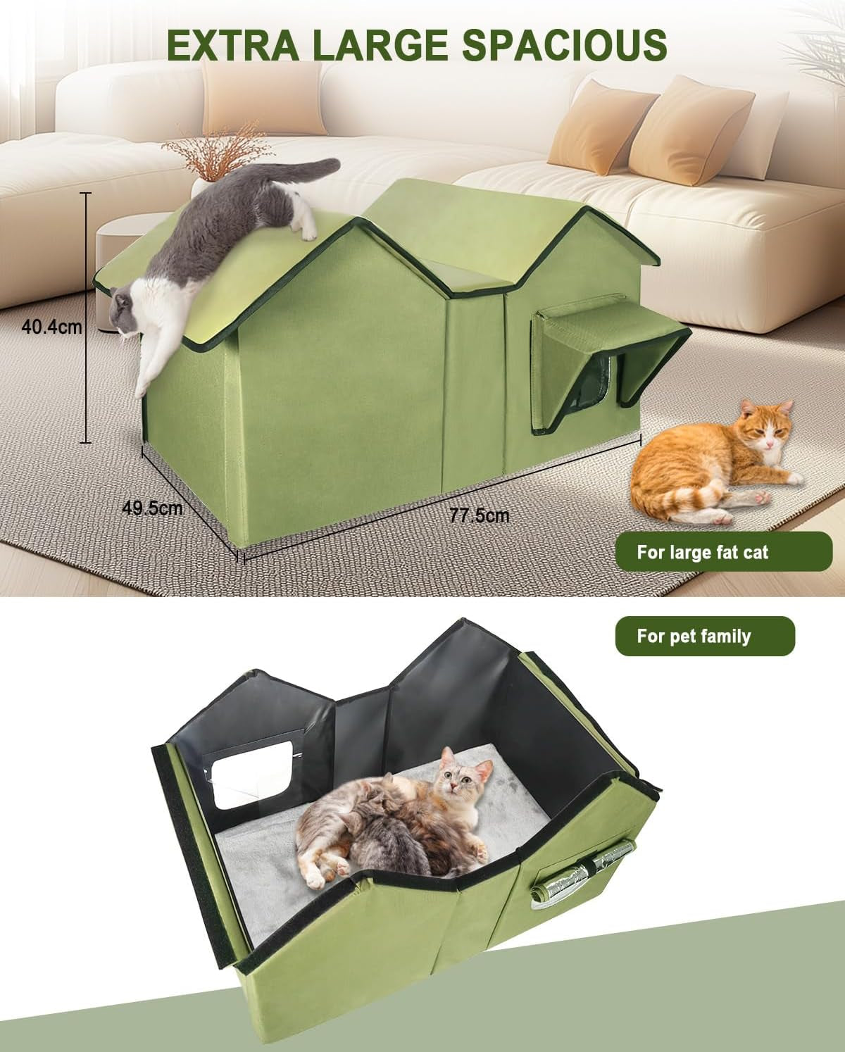 Mantas y Muebles, Mascotas, Cuevas y Casas, Gatos, Camas para Gatos, Camas para Gatos, Colchones