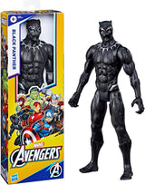Figura de acción Marvel Avengers Titan Hero Series Black Panther, 30 cm de alto Figuras de acción Naty Shop