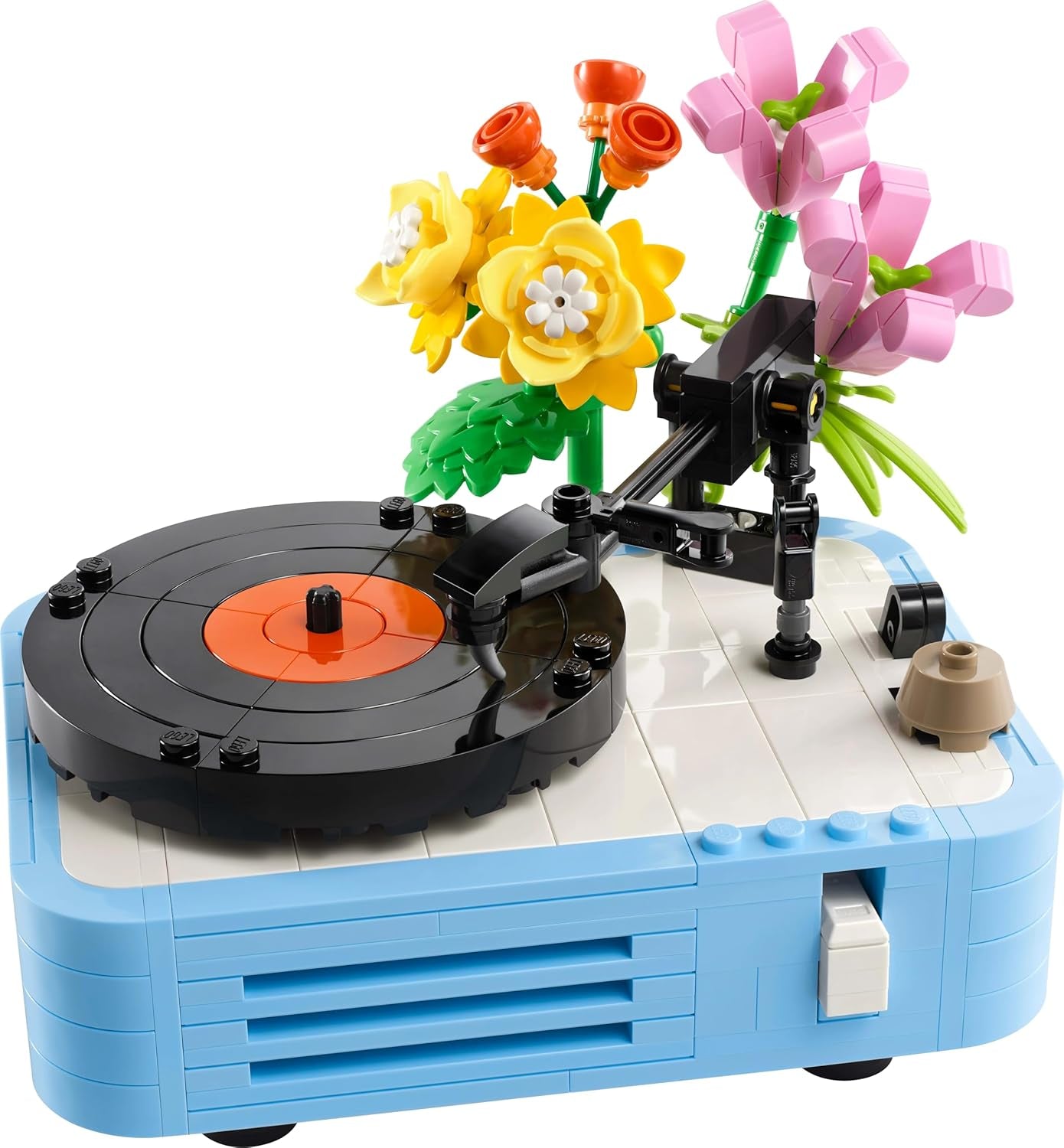 LEGO Creator Tocadiscos 3 en 1 con flores - Juguete convertible en radio o micrófono - Juguetes musicales para niños - Idea de regalo creativa para niñas y niños a partir de 8 años 31172 Juegos de construcción Besuche den LEGO-Store