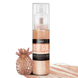 Spray de purpurina comestible, 20 gramos Naty Shop Roségold