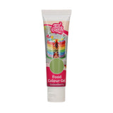 Colorante alimentario Funcakes Gel Grosella Espinosa: Colorante alimentario altamente concentrado para masas, natas, fondant y mazapanes. Fácil dosificación. Una sola gota para crear colores vibrantes. Halal. 30 gramos.