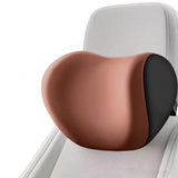 Almohada para el cuello del coche Almohada suave para el reposacabezas del coche Almohada para el cuello del coche Almohada para el reposacabezas del coche Almohada para el cuello Accesorio Almohada Memoria de algodón Accesorio para el coche Almohada para el reposacabezas Almohada para el reposacabezas (negro) Almohadas ortopédicas cervicales Naty Shop Marrón
