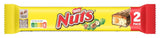 Barritas de Chocolate NESTLÉ 2Pack, las clásicas con avellanas enteras y caramelo cubiertas de chocolate con leche, pack de 24 (24 x 2 x 30g)