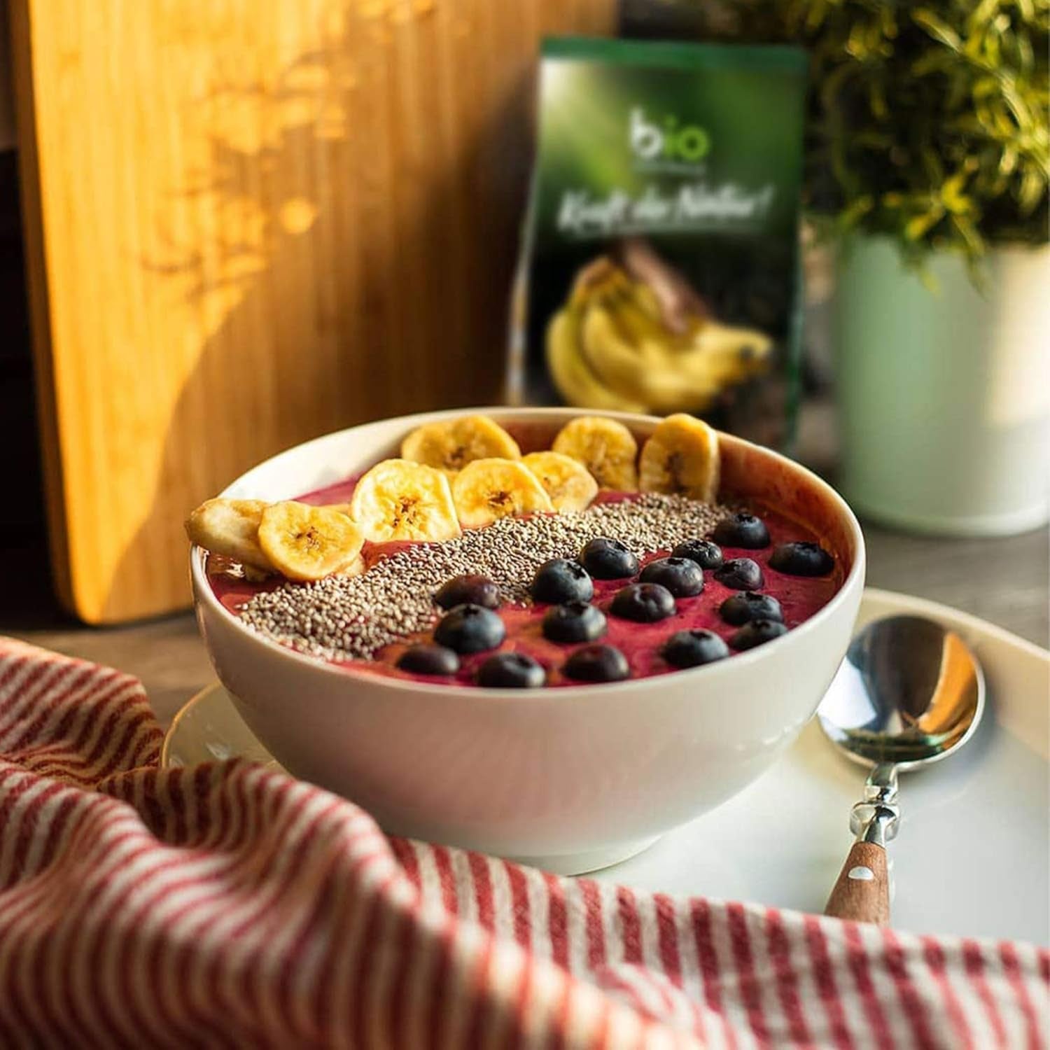 Semillas de lino enteras Biocentral | 7 x 400g de semillas de lino orgánicas | Ideal para yogur, muesli y pan | Alternativa al psyllium, las semillas de cáñamo y las semillas de chía