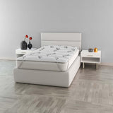 MB Home Italia, Topper, Termocontrol, Doble 160X195 Cm Edredones y edredones Naty Shop Doble pequeño 120X195 Cm Antracita