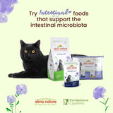 Almo Nature Functional - Intestinal Help - Alimento húmedo para gatos adultos y maduros con intestinos sensibles - con aves - favorece el microbioma - 70 g (paquete de 30)
