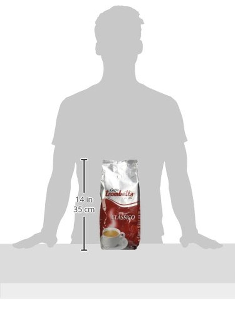 Caffè Trombetta Italien Kaffee Geröstete Kaffeebohnen, clásico. Eine perfekte Harmonie zwischen Aroma und Körper - 1 kg
