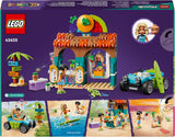 LEGO Friends Puesto de batidos en la playa Juego de rol Idea de regalo para niñas y niños de 6 años con figuras de juego Tortuga y accesorios Juguete de desarrollo social 42625 Juegos de construcción Besuche de LEGO-Store