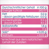 Sobres exprimibles de fruta, frambuesa, manzana, plátano y espelta - 16 piezas (paquete de 4, 4 x 90 g cada uno), sin azúcares añadidos, elaborados a base de frutos rojos y cereales saludables, ideales para snacks para llevar y autoconsumo