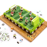 Günthart Backdecor 12 Jugadores y balones de fútbol de azúcar, 21 gramos Naty Shop