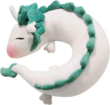 Dulce pequeño dragón blanco, almohada para el cuello Chihiro, animación japonesa, almohadas ortopédicas cervicales, título predeterminado de la tienda Naty