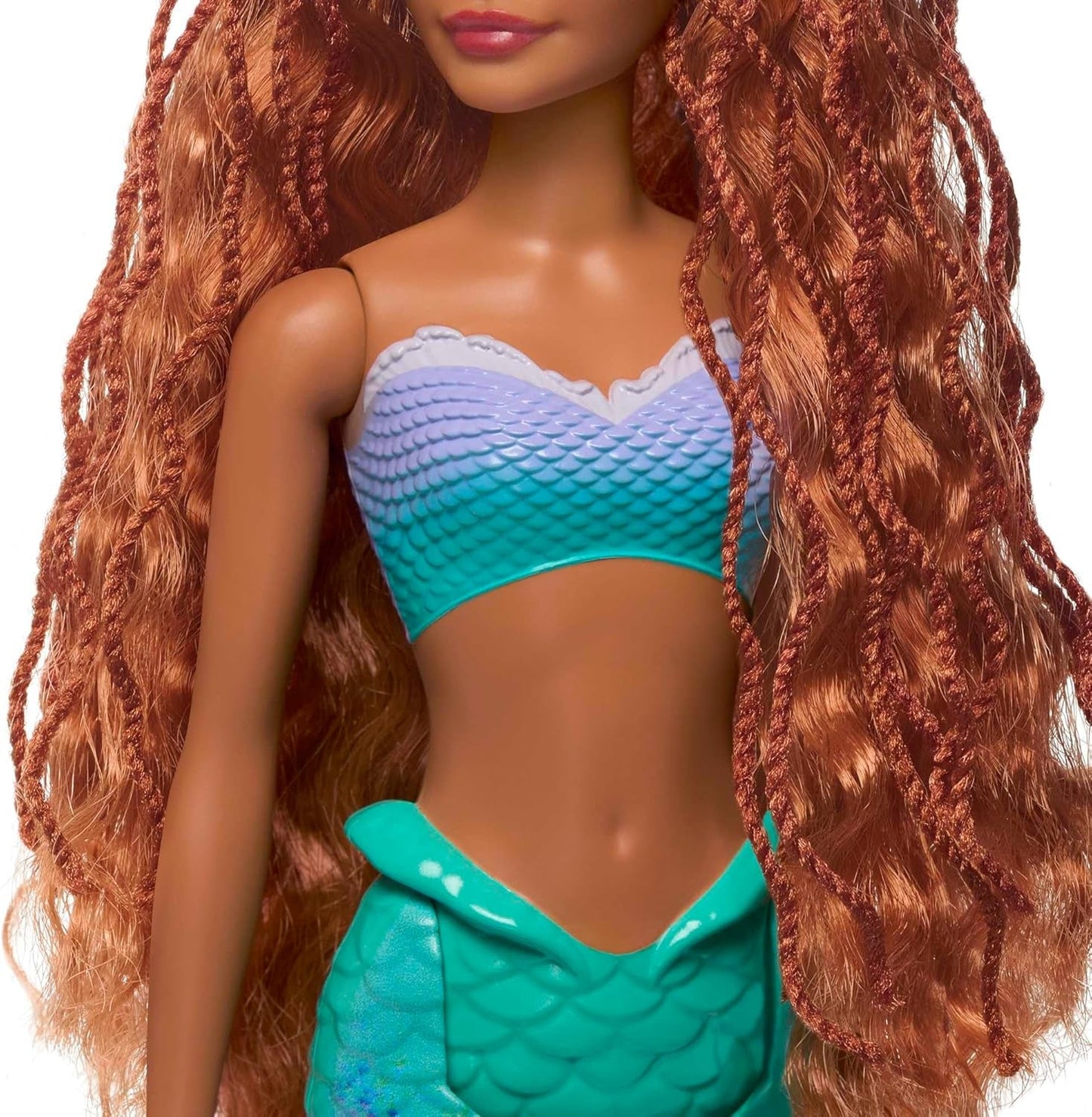 Mattel Disney Ariel - Muñeca La Sirenita, Inspirada en la película La Sirenita, Juguete de Sirena, Posicionado, Regalos de Disney, Juguete para Edades de 3 años en adelante, HLX08