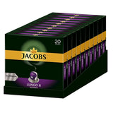 Kaffeekapseln Lungo Intenso, Intensität 8 de 12, 200 Nespresso®* compatible Kapseln, 10 x 20 Getränke & Kapseln Lungo Intenso, Intensität 8, 100 Nespresso®* Paquete de 10, 10 x 10 Getränke