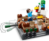 LEGO Minecraft Mansión Forestal con Ring de Boxeo - Set de Jugador con Zombis y Oberborst - Juguete de Construcción Interactivo con Equipo y Pistas - Regalo para Niños y Niñas Mayores de 10 años - 21272 Juegos de Construcción Besuche den LEGO-Store