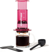 AeroPress Original Cafetera y Espresso, Cafetera Portátil Nivel Barista con Cámara, Émbolo y Filtros, Cafetera Rápida y Espresso