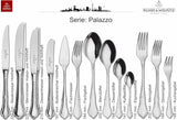 Juego de cubiertos Palazzo macizo 30 piezas Cocina Naty Shop