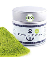 Matcha orgánico premium de Japón, grado ceremonial, sin pesticidas, polvo extrafino en caja de 30 g, sabor a té verde intenso y delicado, adecuado para café con leche, batidos, grado ceremonial