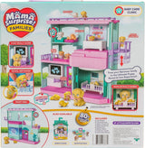 Little Live Pets Mama Surprise Families Baby Clinic Playset, 3 cachorros Retriever incluidos, Magic, juego de doble cara (27,8 cm de ancho, 23,8 cm de alto). Alimentar, bañar y jugar, regalo para niños Figuras de acción Naty Shop