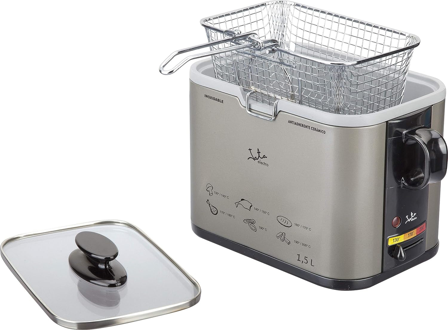 Tamaño FR326E - Freidora, 1000 Watts, 1.3 Litros Naty Shop Electrodomésticos